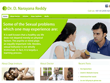 Tablet Screenshot of drnarayanareddy.com